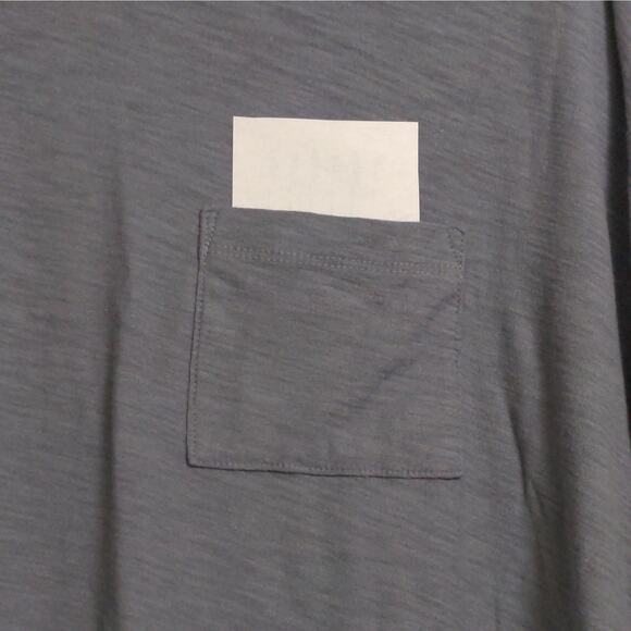 Standard James Perse Arsenic (Blue) Crewneck Knit Pullover Top T-shirt 1 (S) New - Picture 2 of 10